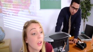 cali sparks - gets dicked in detention