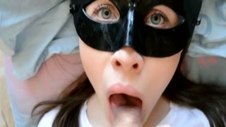 dickforlily - sensitive girl loves to lick foreskin and