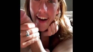 britni kitten - hot teen britni kitten deepthroating big dick &amp; swallows no gag reflex