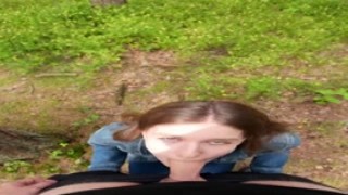 nikabunny69 - i went for a walk after fucking at home and decided to suck him off again and swallow cum outdoors