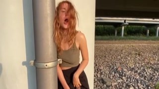 marshswallow - public flashing and masturbation