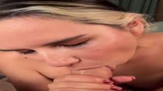 ev4evans - this bitch was hungry for a big dick and started swallowing it teaser