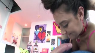 swallowed big tit eliza ibarra rimmed and gagged
